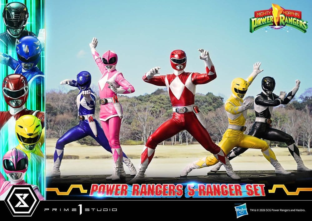 Mighty Morphin Power Rangers Premium Masterline Set of 5 Statues 1/4 57 cm [25]