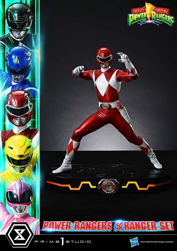 Mighty Morphin Power Rangers Premium Masterline Set of 5 Statues 1/4 57 cm [9]