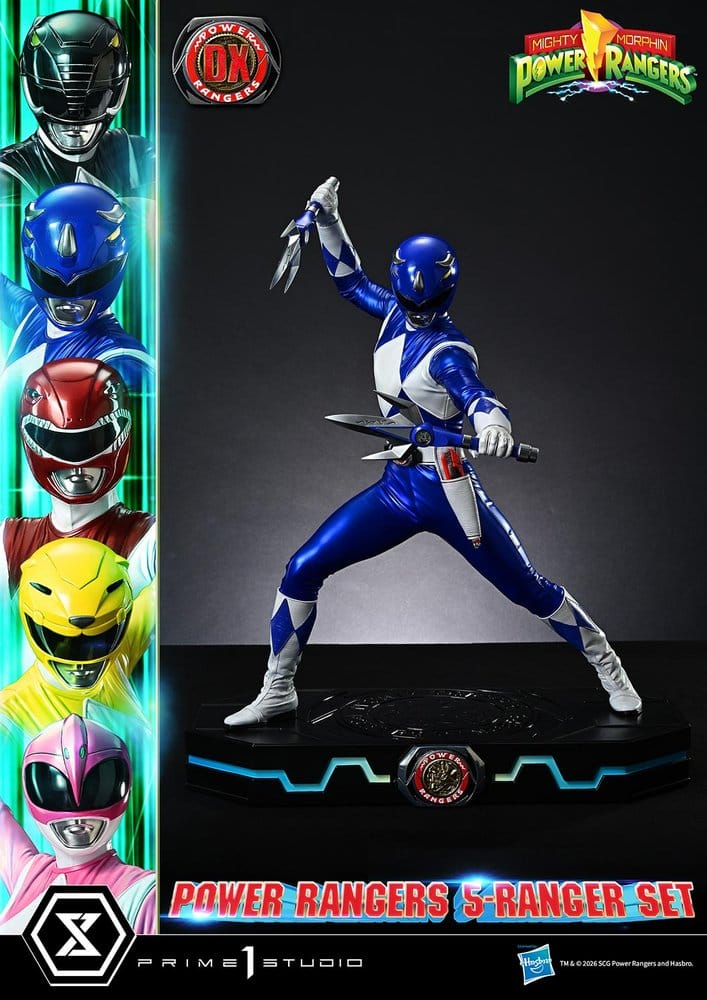 Mighty Morphin Power Rangers Premium Masterline Set of 5 Statues 1/4 Deluxe Version 62 cm [13]