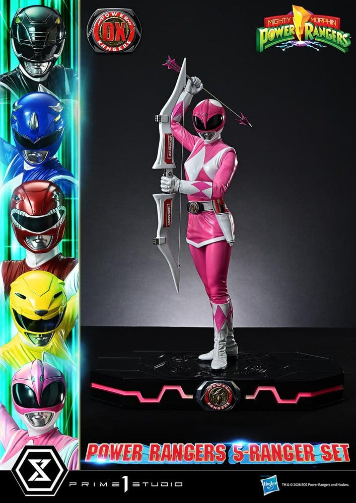 Mighty Morphin Power Rangers Premium Masterline Set of 5 Statues 1/4 Deluxe Version 62 cm [16]