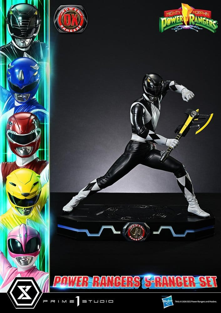Mighty Morphin Power Rangers Premium Masterline Set of 5 Statues 1/4 Deluxe Version 62 cm [15]