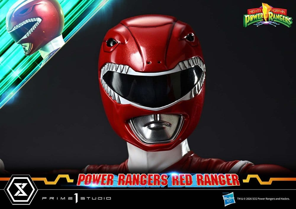 Mighty Morphin Power Rangers Premium Masterline Statue 1/4 Red Ranger 62 cm [20]