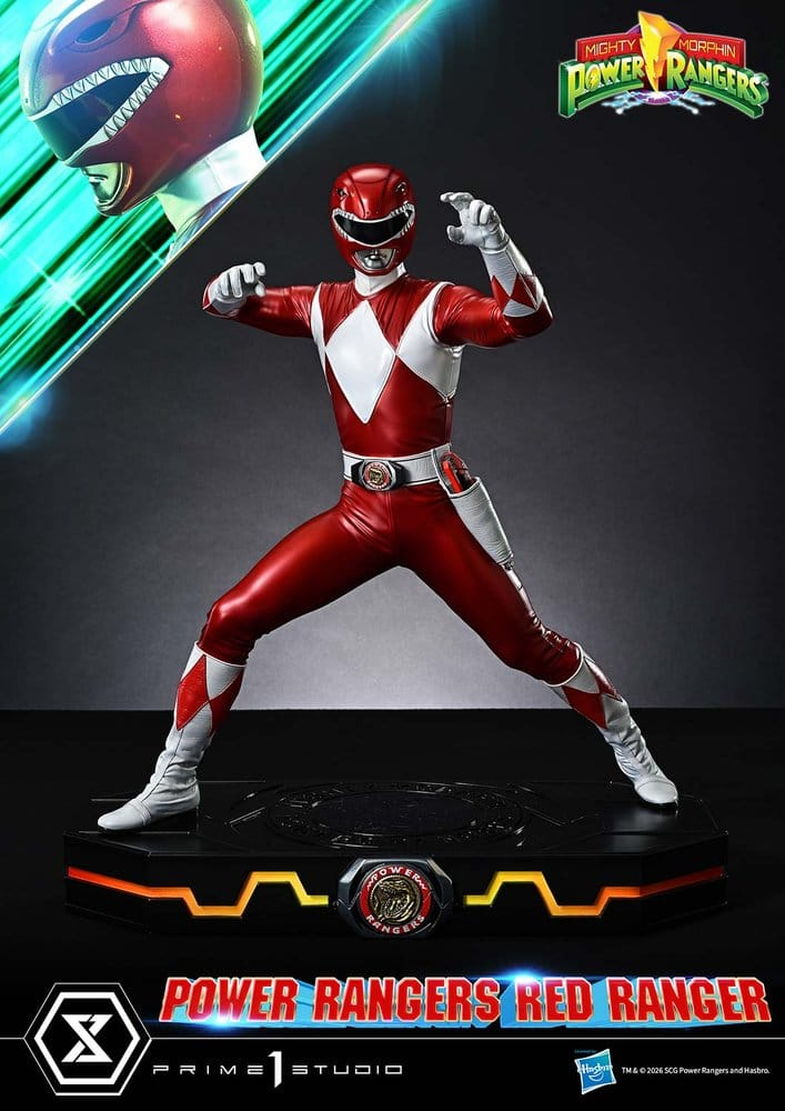 Mighty Morphin Power Rangers Premium Masterline Statue 1/4 Red Ranger 62 cm [9]