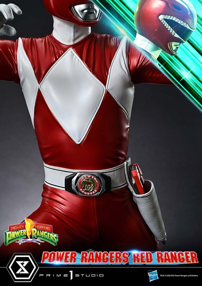Mighty Morphin Power Rangers Premium Masterline Statue 1/4 Red Ranger 62 cm [18]