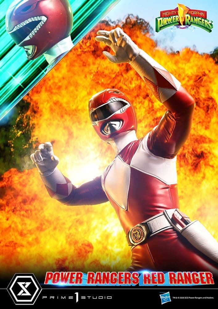 Mighty Morphin Power Rangers Premium Masterline Statue 1/4 Red Ranger 62 cm [4]