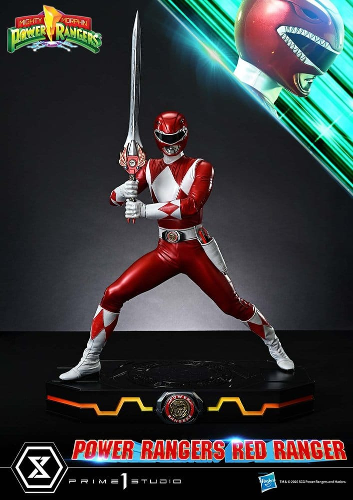 Mighty Morphin Power Rangers Premium Masterline Statue 1/4 Red Ranger 62 cm [25]