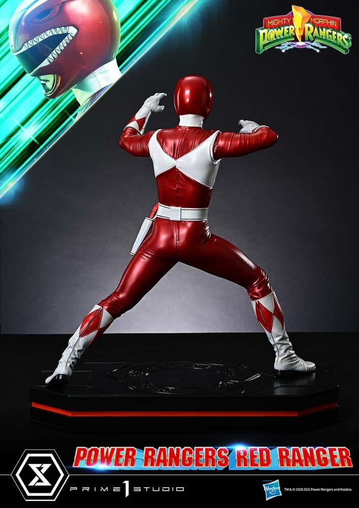 Mighty Morphin Power Rangers Premium Masterline Statue 1/4 Red Ranger 62 cm [10]