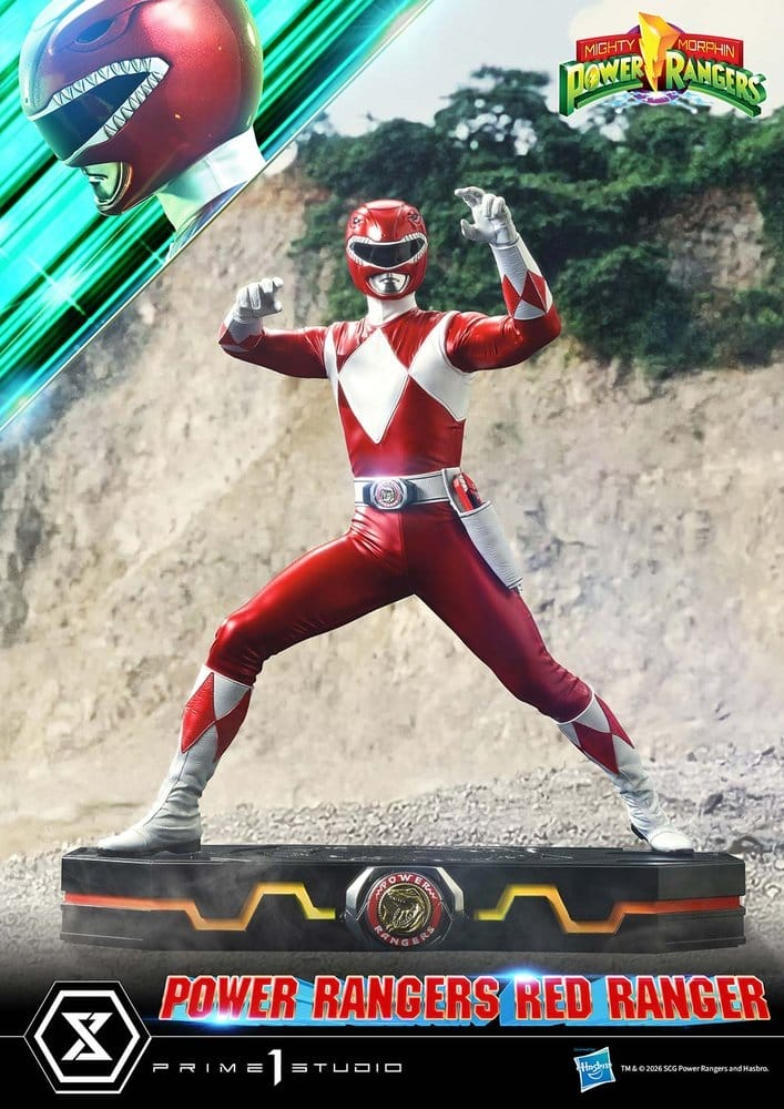 Mighty Morphin Power Rangers Premium Masterline Statue 1/4 Red Ranger 62 cm [2]
