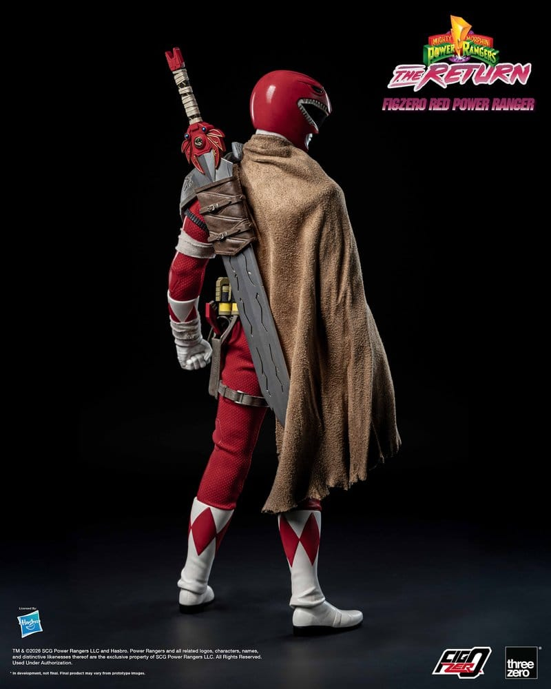 Mighty Morphin Power Rangers: The Return FigZero Action Figure 1/6 Red Power Ranger 31 cm [3]