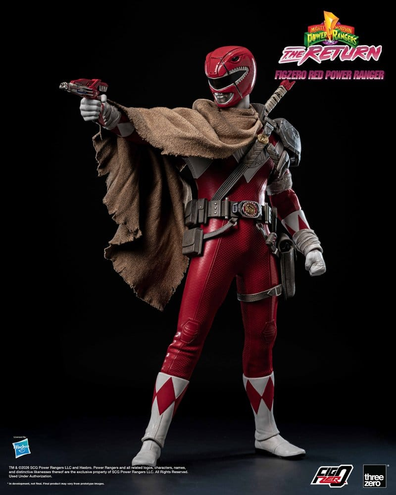 Mighty Morphin Power Rangers: The Return FigZero Action Figure 1/6 Red Power Ranger 31 cm [8]