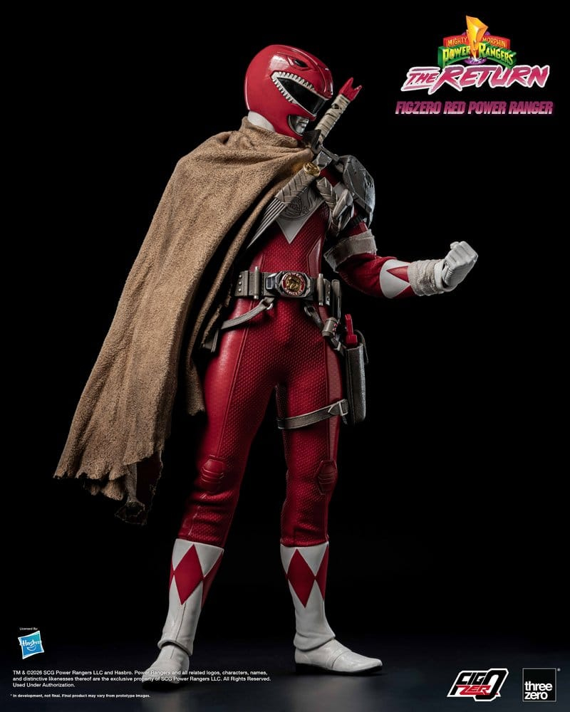 Mighty Morphin Power Rangers: The Return FigZero Action Figure 1/6 Red Power Ranger 31 cm [5]