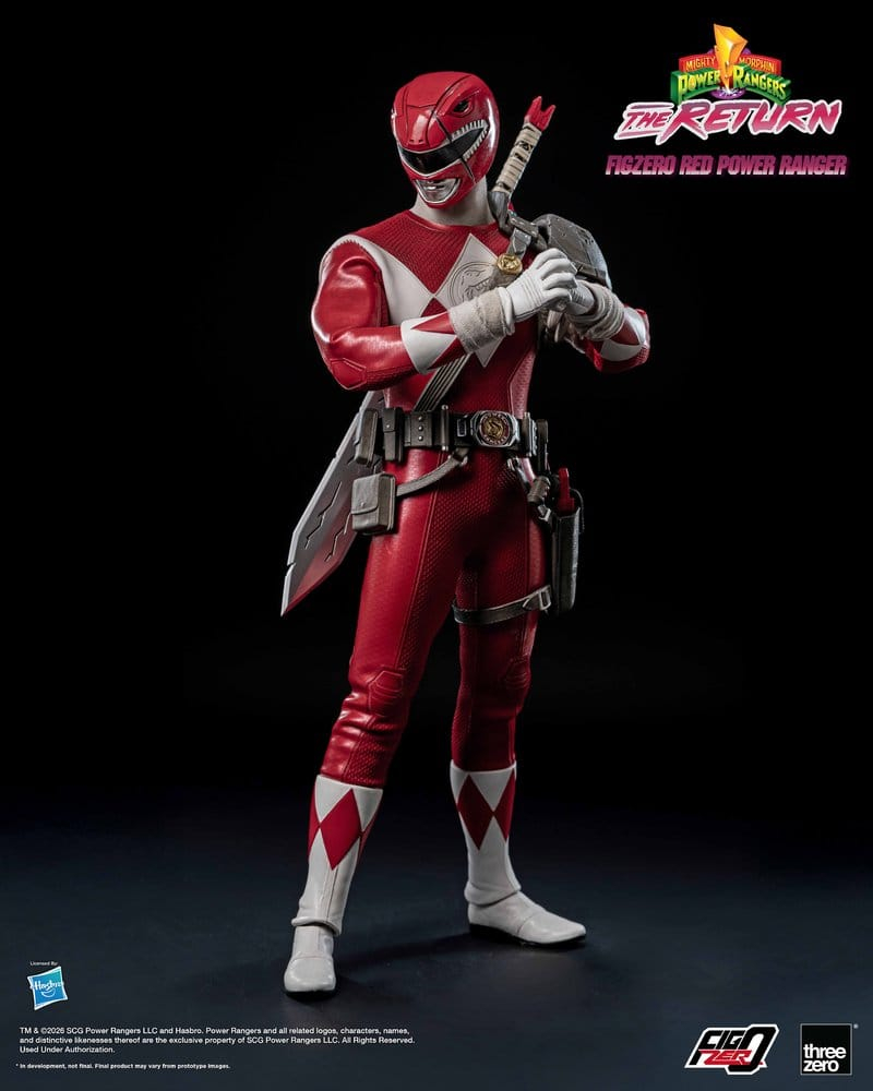 Mighty Morphin Power Rangers: The Return FigZero Action Figure 1/6 Red Power Ranger 31 cm [14]