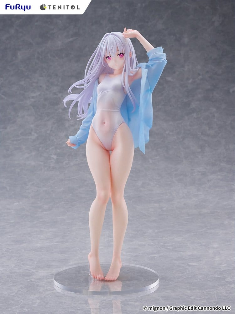 Mignon Works Tenitol Tall PVC Figure Shiro Swimsuit Ver. 30 cm [17]