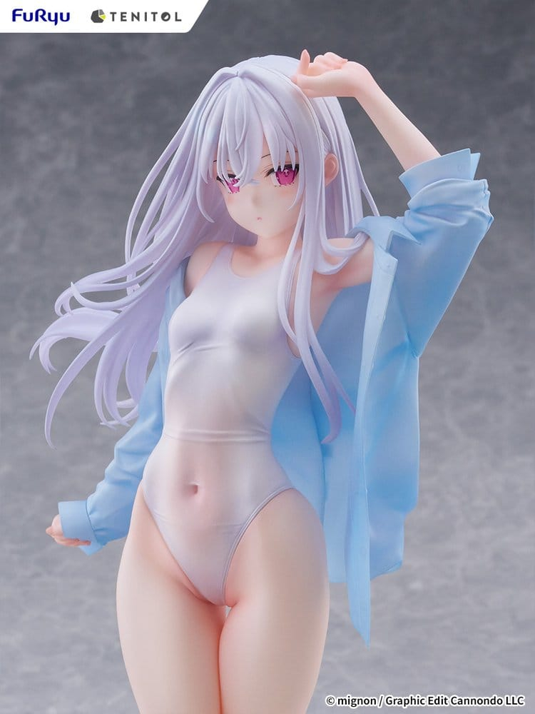 Mignon Works Tenitol Tall PVC Figure Shiro Swimsuit Ver. 30 cm [6]
