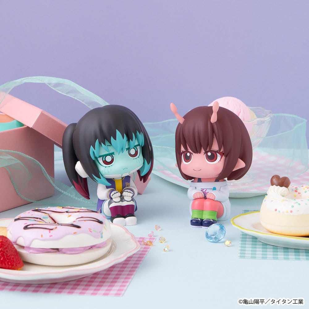 Milky Subway The Galactic Limited Express Look Up PVC Figures 2-Pack Chiharu & Makina 11 cm (with gift) [18]