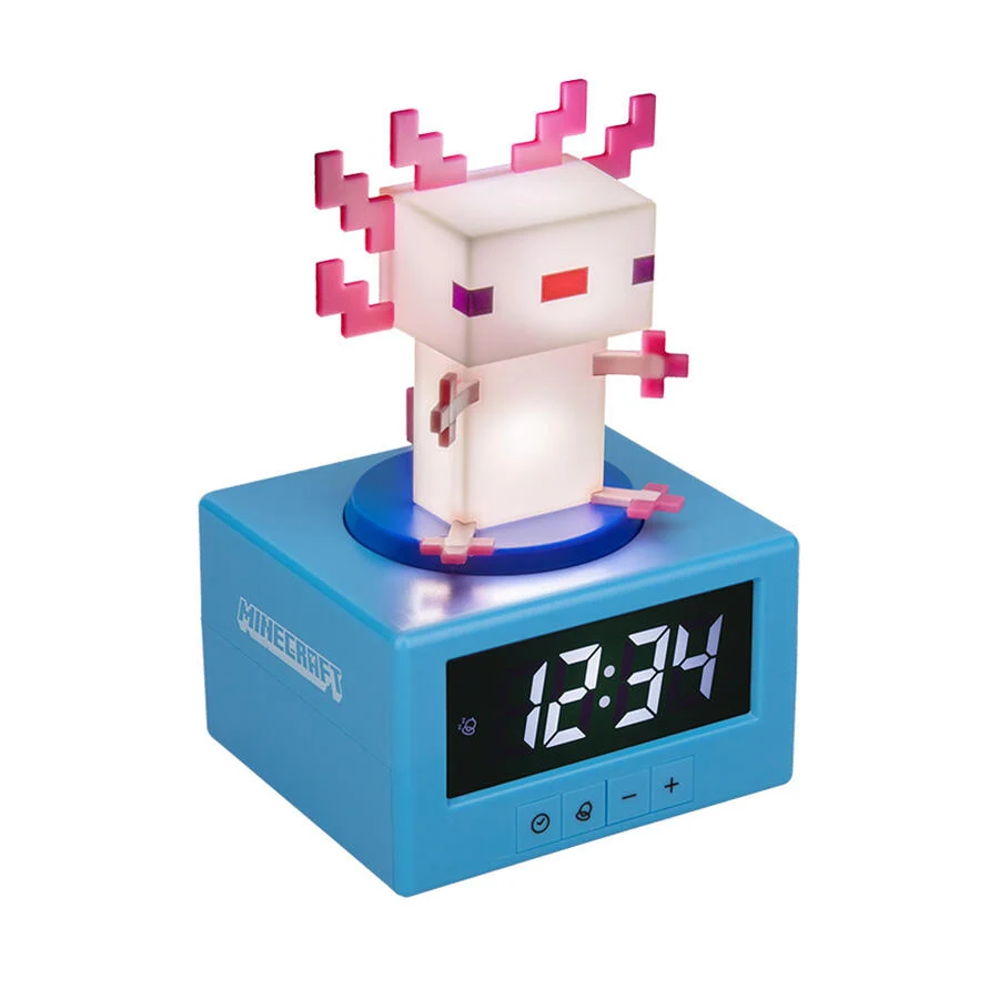 Minecraft Axolotl Alarm Clock [4]