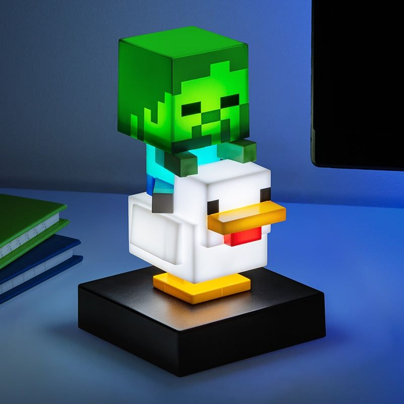 Minecraft Chicken Jockey Icon Light 11cm [7]