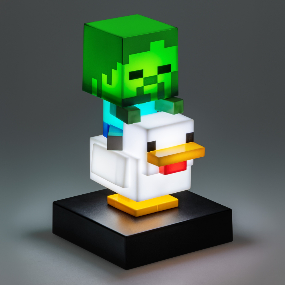 Minecraft Chicken Jockey Icon Light 11cm [6]