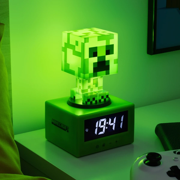 Minecraft Creeper Icon Alarm Clock [2]