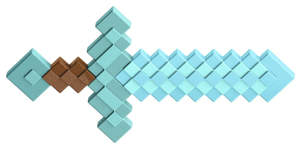 Minecraft Roleplay Replica Diamond Sword 43 cm [5]