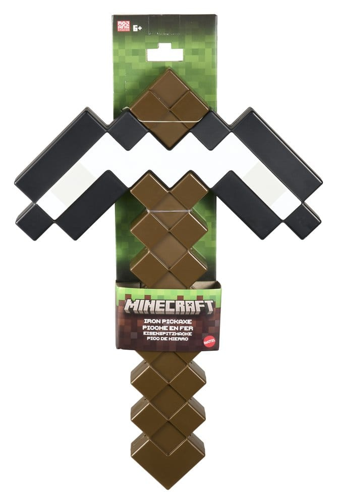 Minecraft Roleplay Replica Iron Pickaxe 35 cm [4]