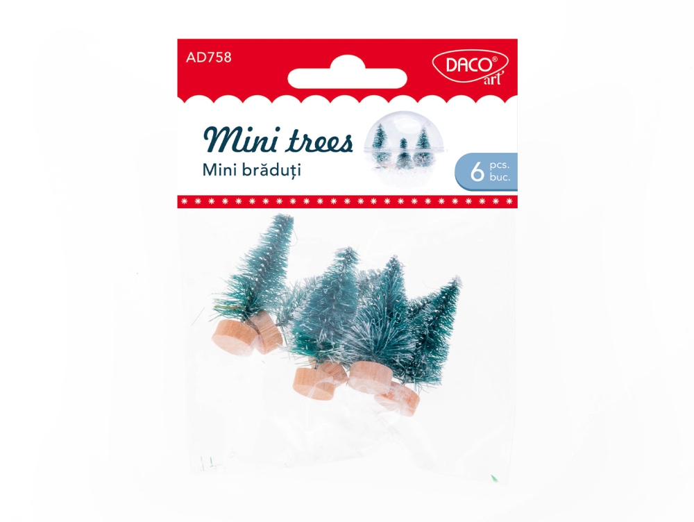 Mini braduti decorativi DACO AD758 set 6 bucati 4.5cm [1]