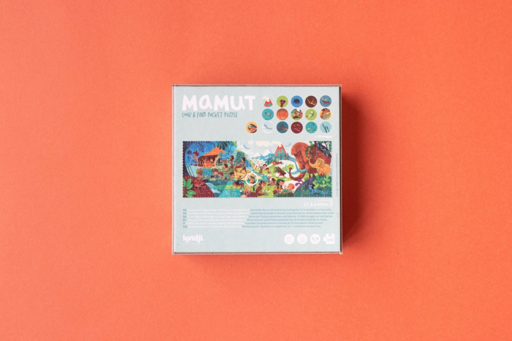 Mini puzzle Mamut, Londji [3]