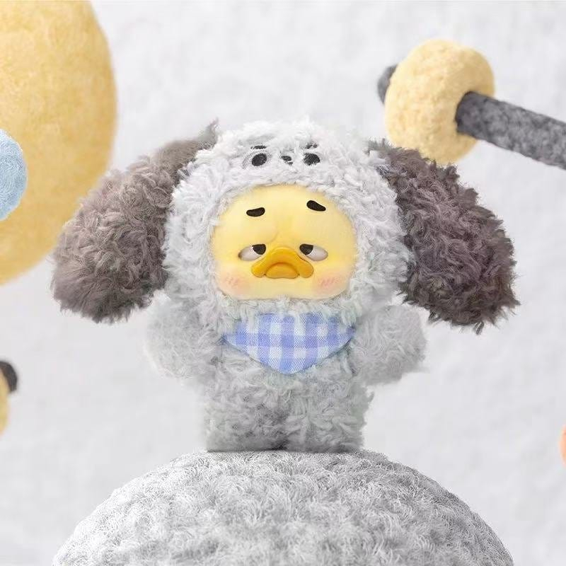 Mini Upset Duck Plush Keychain Wish List Duck 12 cm Blind Box Display (6) [3]