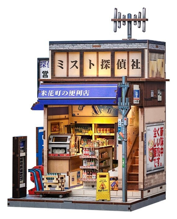 Miniature House Model Kit Beika-cho Convenience Store 22 x 15 cm [22]