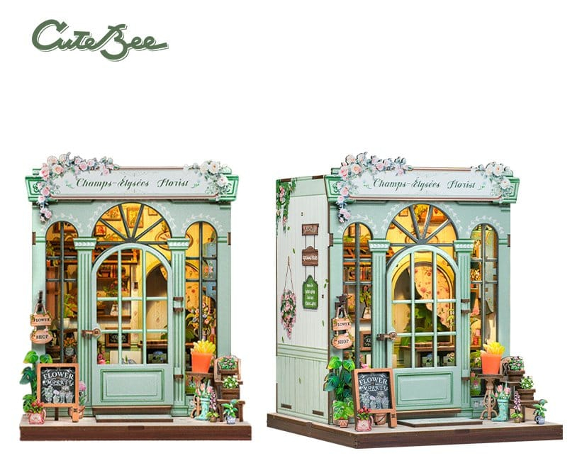 Miniature House Model Kit Champs-Élysées Florist 18 x 16 cm [10]