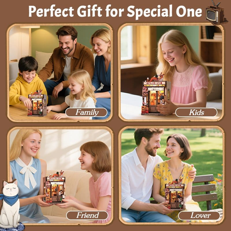 Miniature House Model Kit Oishii Kyoto 22 x 13 cm [15]