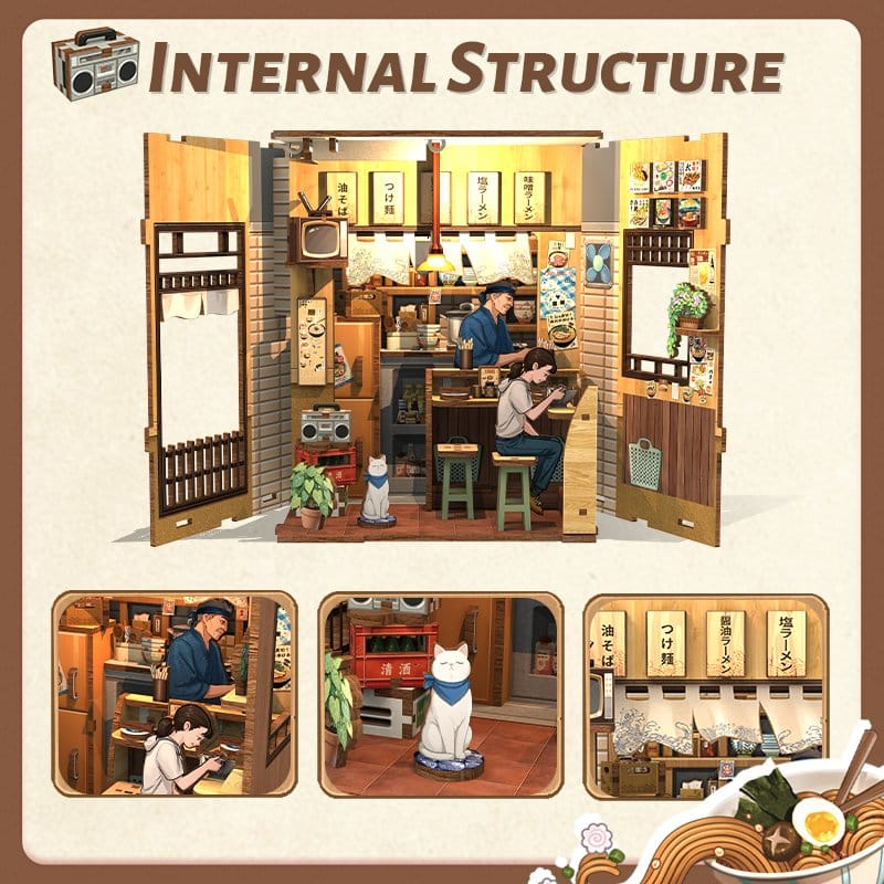 Miniature House Model Kit Oishii Kyoto 22 x 13 cm [14]