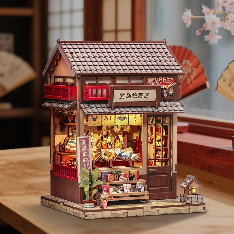 Miniature House Model Kit Tsukino Eogi-dou 19 x 14 cm [18]