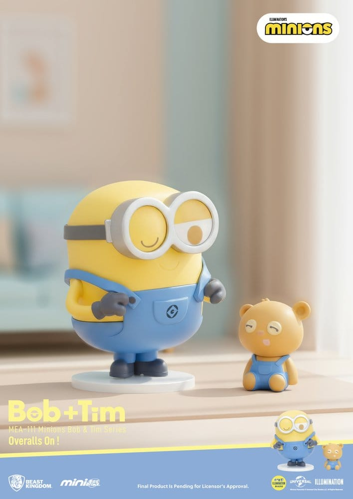 Minions Mini Egg Attack Blind Box Figures Minions bob & tim series 9 cm Assortment (6) [5]