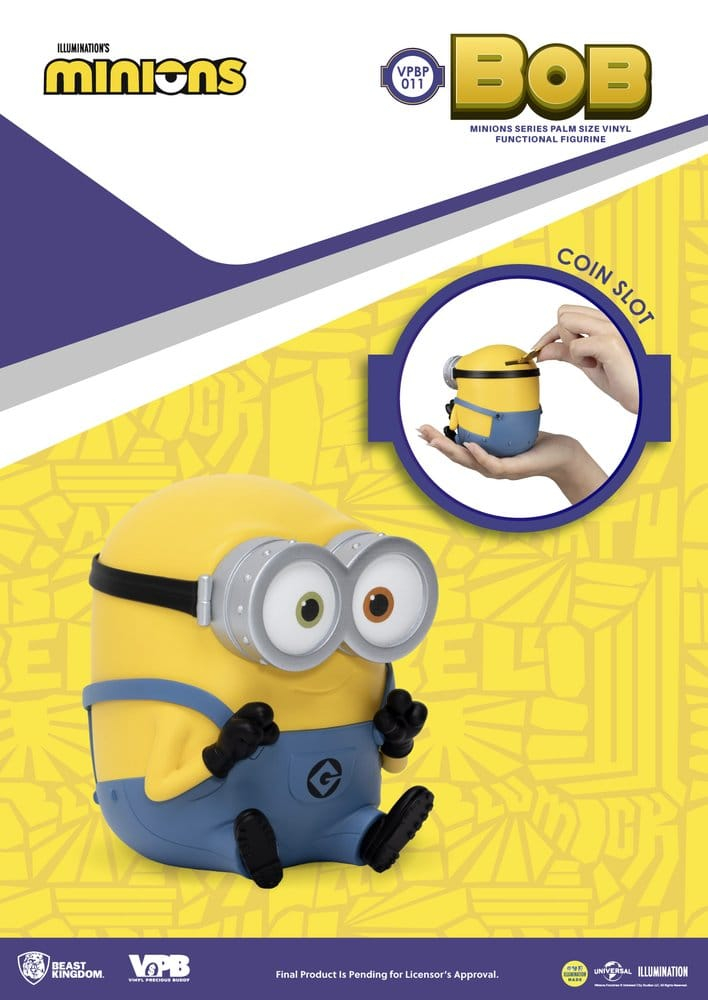 Minions Piggy Vinyl Bank Winnie Bob 10 cm [4]