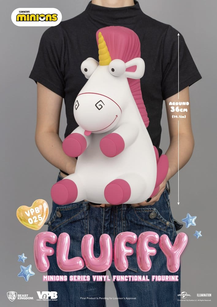 Minions Vinyl Bank Series Fluffy 36 cm [12]