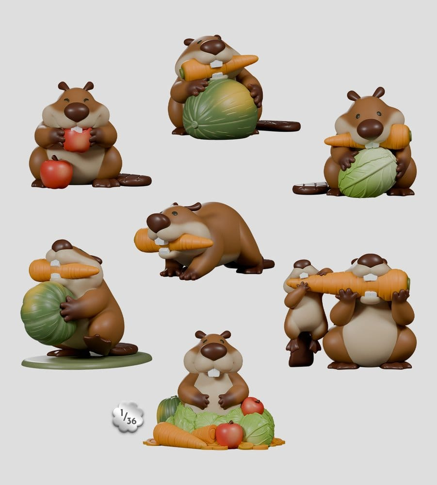 MisBEAVhaving Mini Figures S1 5 cm Blind Box Display (6) [11]
