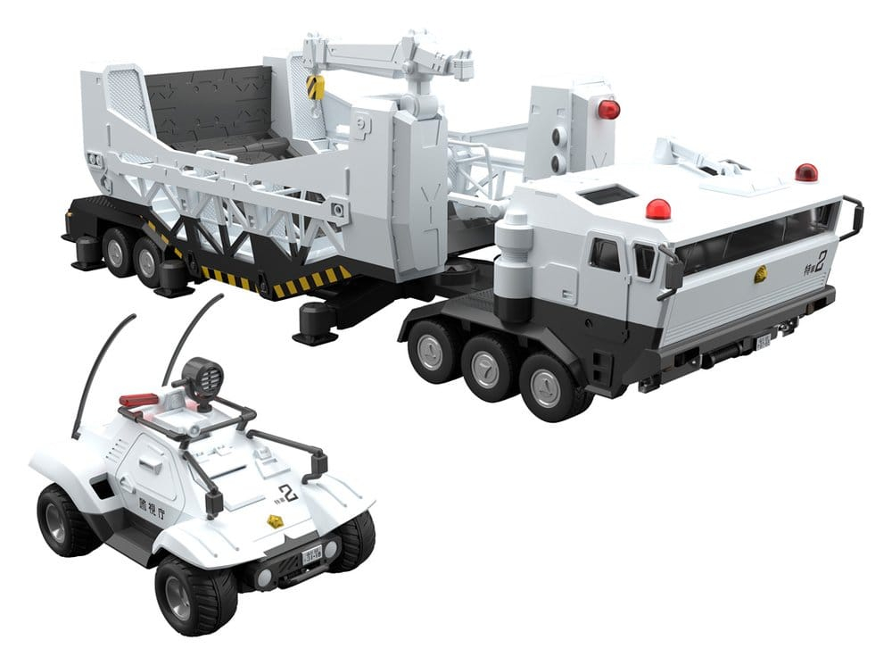 Mobile Police Patlabor Moderoid Plastic Model Kits 1/60 Type 98 Special Command Vehicle & Type 99 Special Labor Carrier (re-run) [1]