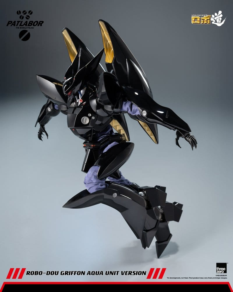 Mobile Police Patlabor Robo-Dou Action Figure 1/35 Griffon Aqua Unit Version 25 cm [10]