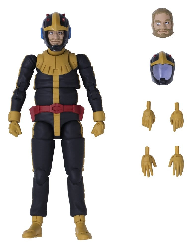 Mobile Suit Gundam G.M.G. Collection 13 Action Figure Principality of Zeon Black Tri-Stars Gaia Normal Suit Ver. 10 cm [2]