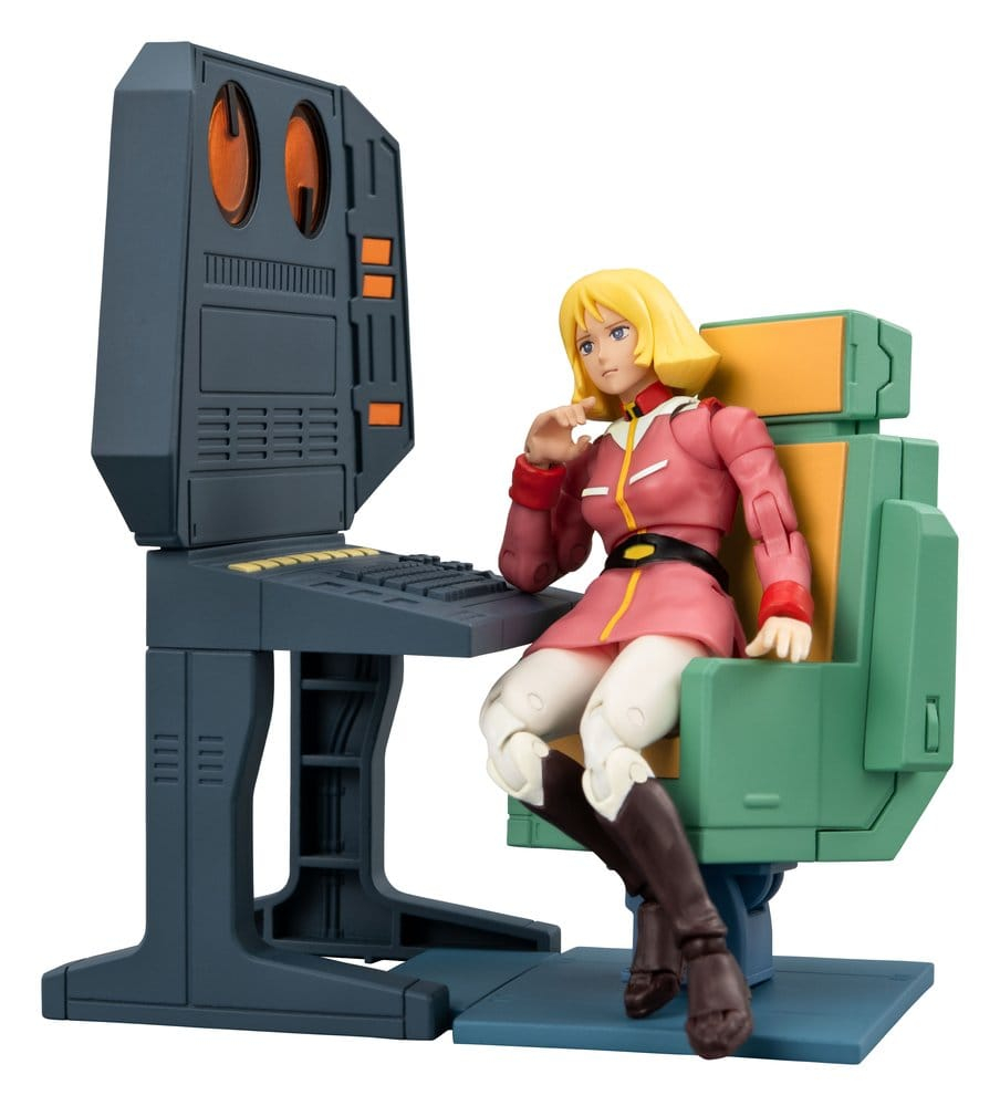 Mobile Suit Gundam G.M.G. Collection EX Diorama White Base Bridge Radio Operator Desk Set 10 cm (with gift) [5]