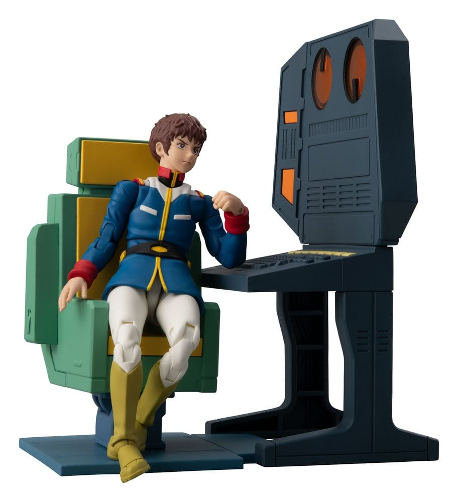 Mobile Suit Gundam G.M.G. Collection EX Diorama White Base Bridge Radio Operator Desk Set 10 cm (with gift) [6]
