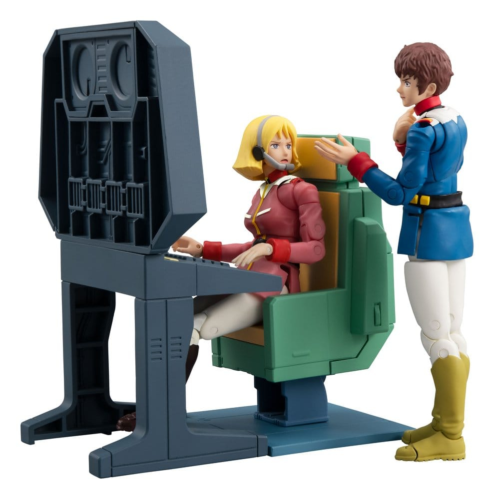 Mobile Suit Gundam G.M.G. Collection EX Diorama White Base Bridge Radio Operator Desk Set 10 cm (with gift) [4]
