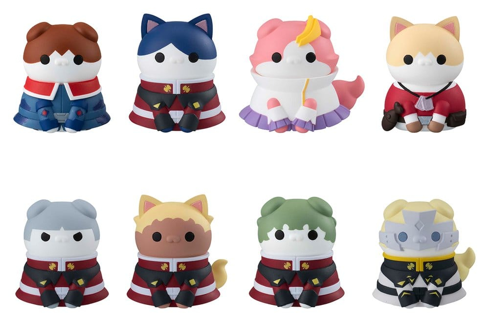 Mobile Suit Gundam SEED Mega Cat Project Mini Figures Nyandam SEED Cats in Disguise Blind Box Display (8) [11]