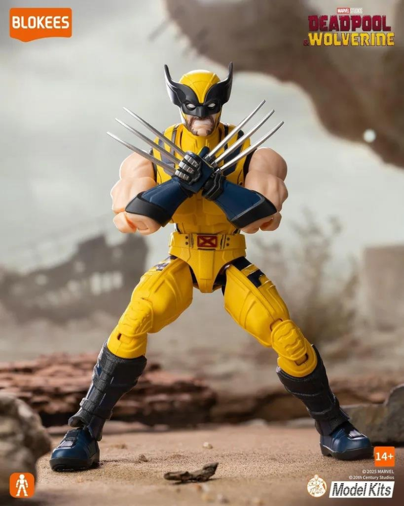 Model de asamblat Marvel Deadpool & Wolverine - Wolverine 13.4 cm [2]