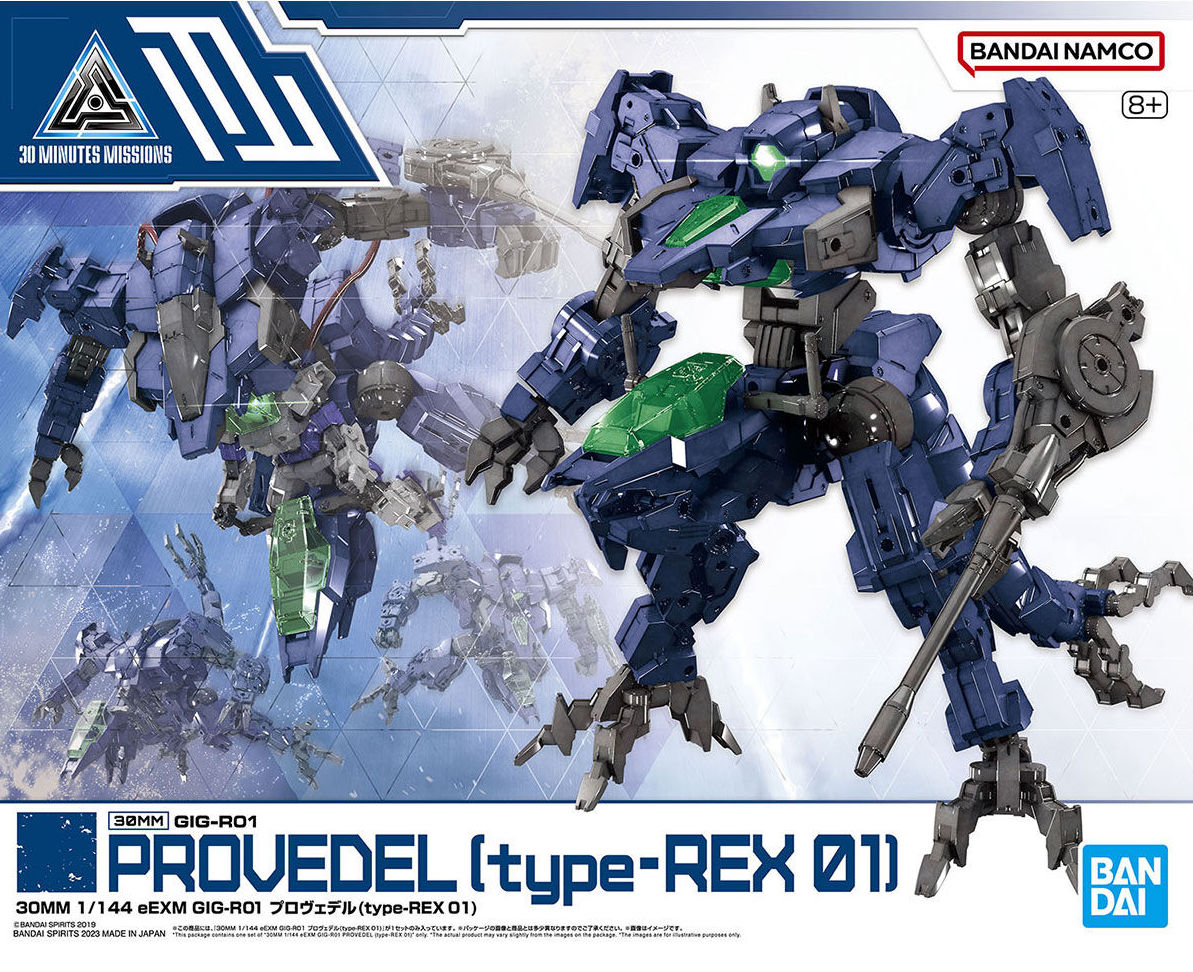 Model Kit 1/144 30MM eEXM GIG-R01 Provedel Type REX-01 [1]