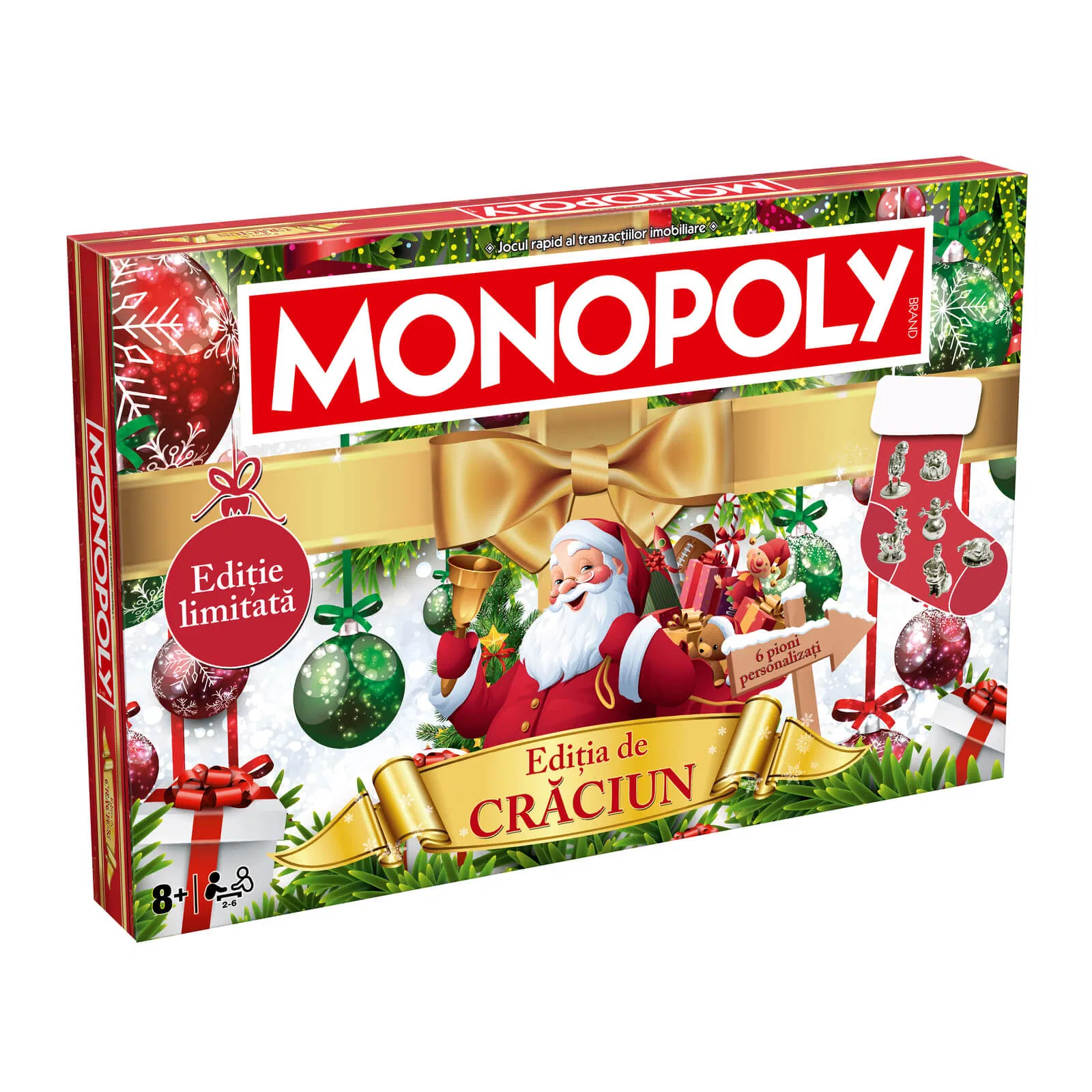 Monopoly Craciun RO – Editie festiva de familie pentru 2-6 jucatori [1]