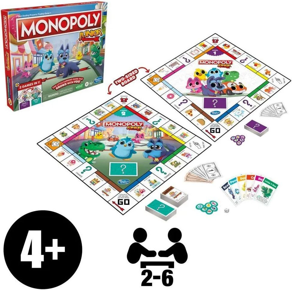 Monopoly Junior 2 in 1 - Limba Bulgara [3]