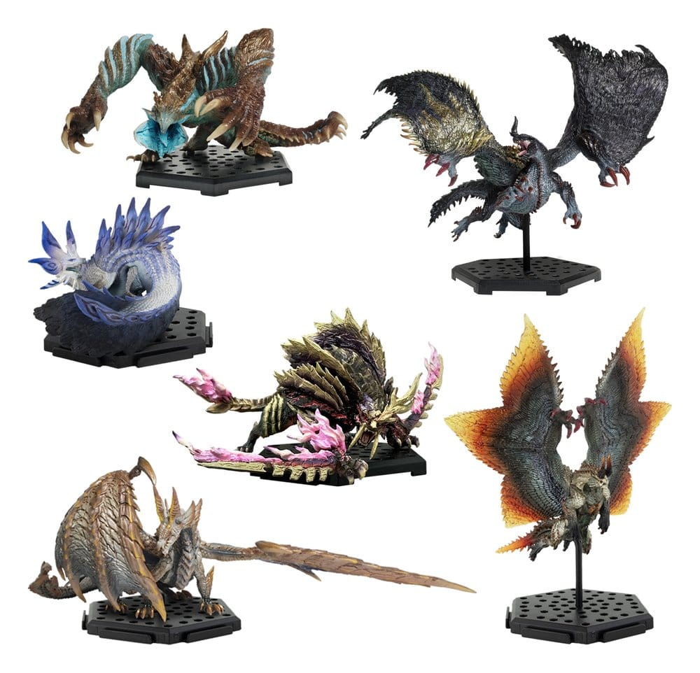 Monster Hunter Capcom Figure Builder Standard Model Plus Mini Figures Blind Box Assortment (6) [8]