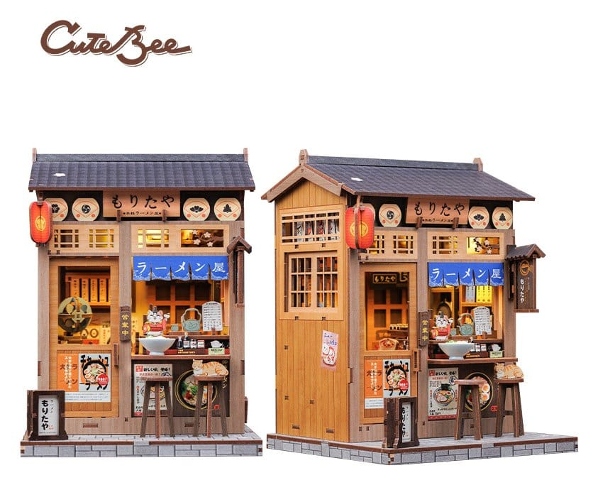 Morita-Ya - DIY Miniature House Kit cu LED [6]